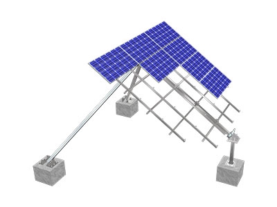 斜单轴太阳能跟踪系统